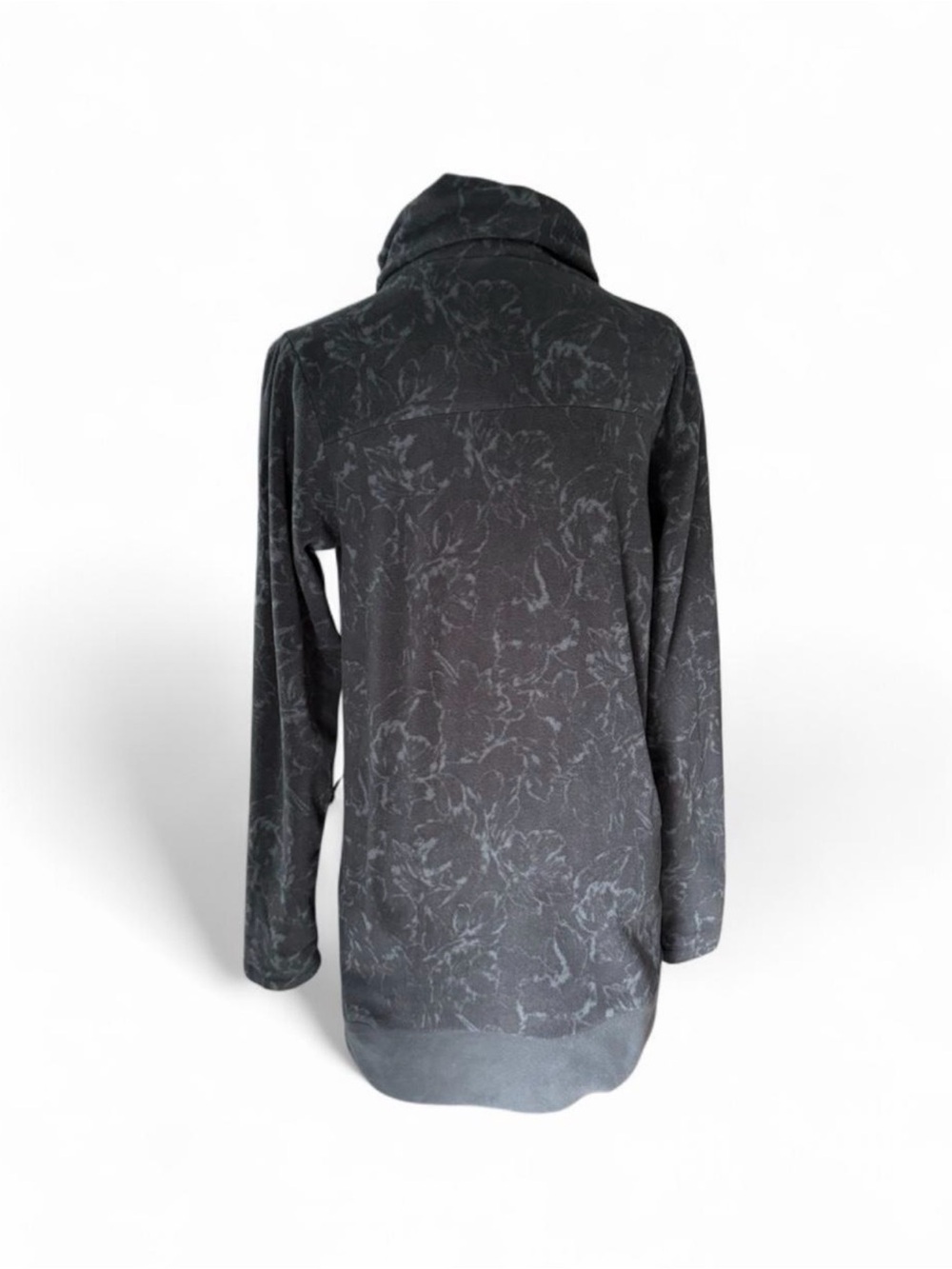 Columbia Women's Charcoal Floral Cowl-Neck Pullover - Picture 5 of 6